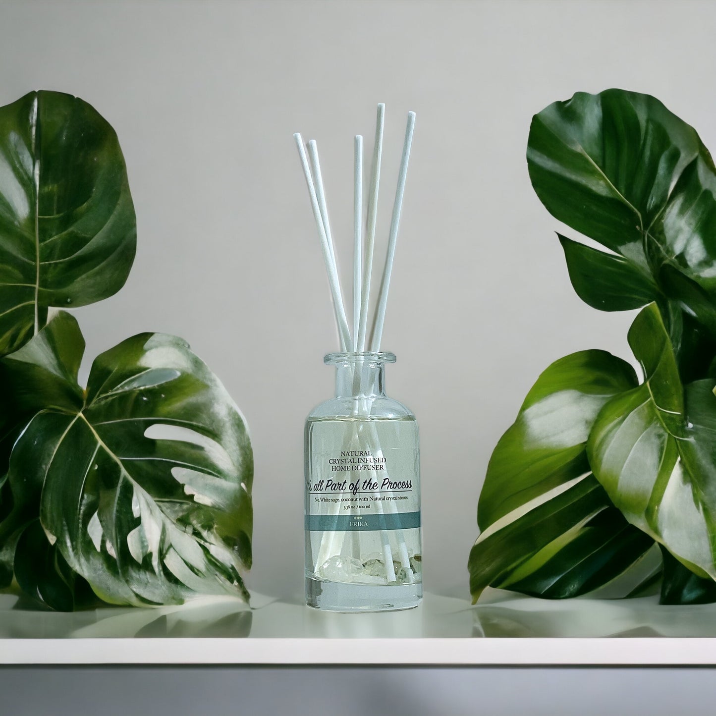 Its all Part of the Process Natural crystal infused home diffuser