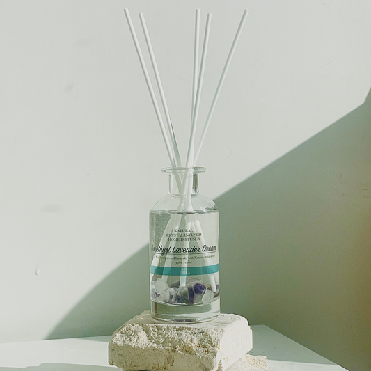 Amethyst Lavender Dream Natural crystal infused home diffuser 100ml