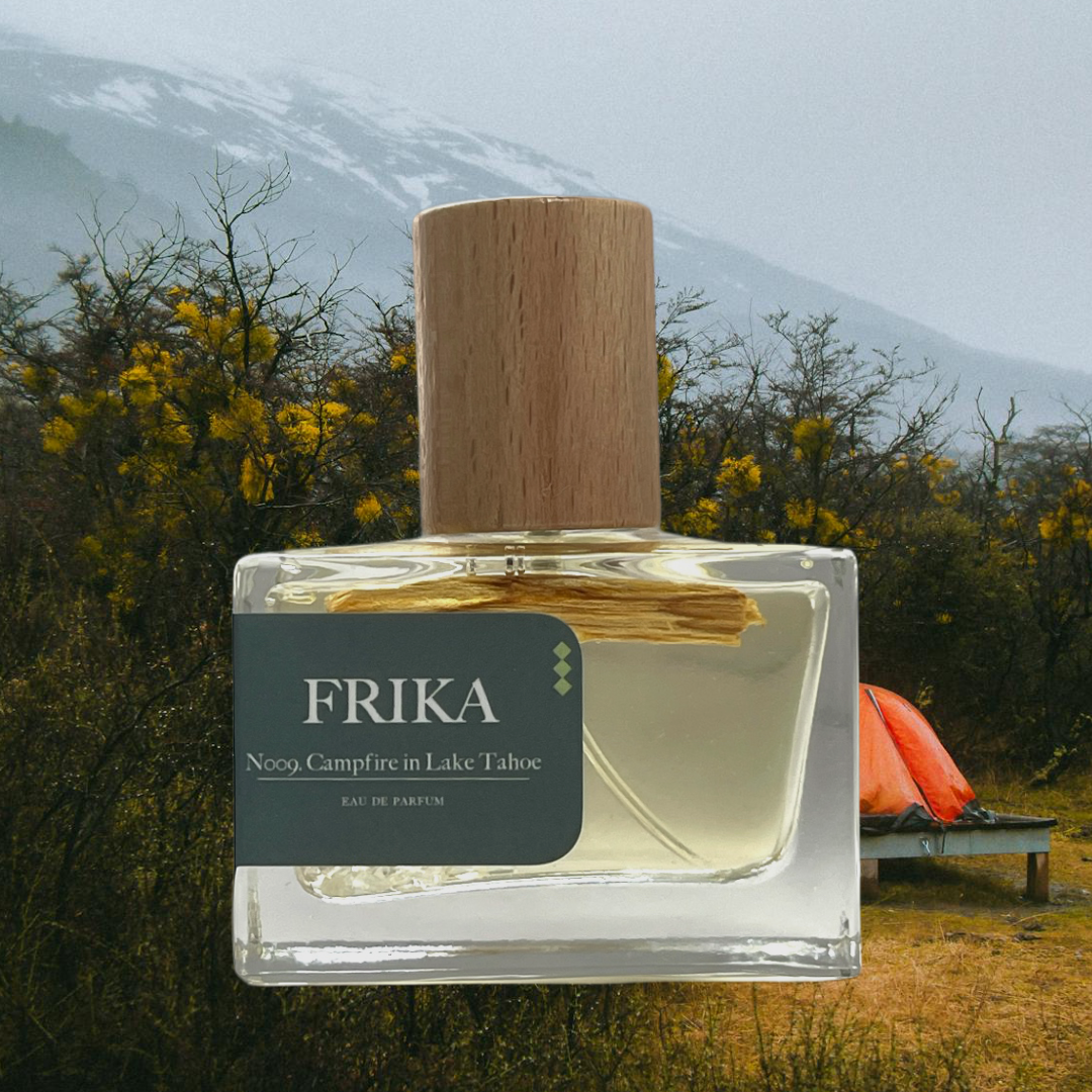 NO.009 Campfire in Lake Tahoe crystal-infused Parfume