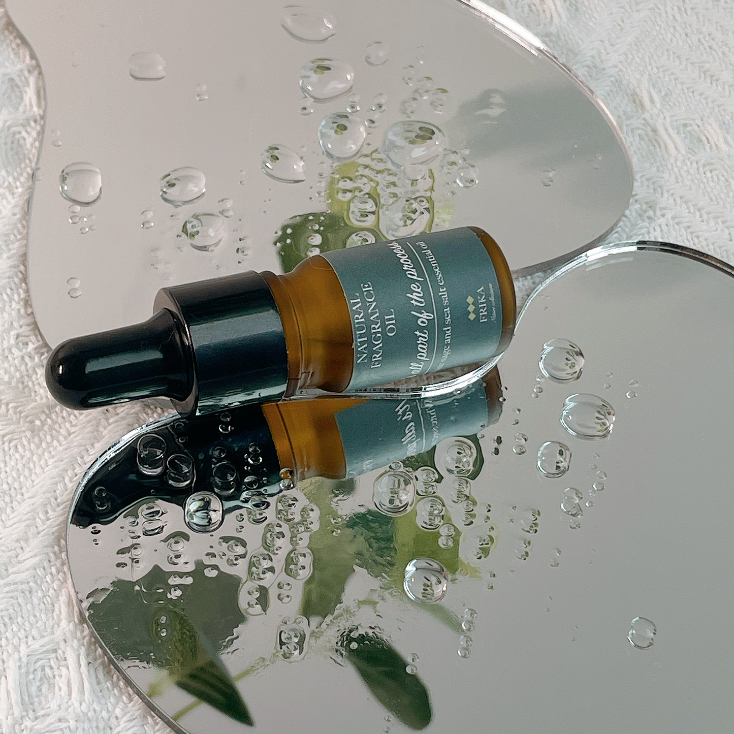 It's all part of the process, White sage and sea salt fragrance essential oil