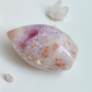 Pink Amethyst agate Freeform Crystal Geode Point