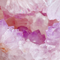Pink Amethyst agate Freeform Crystal Geode Point