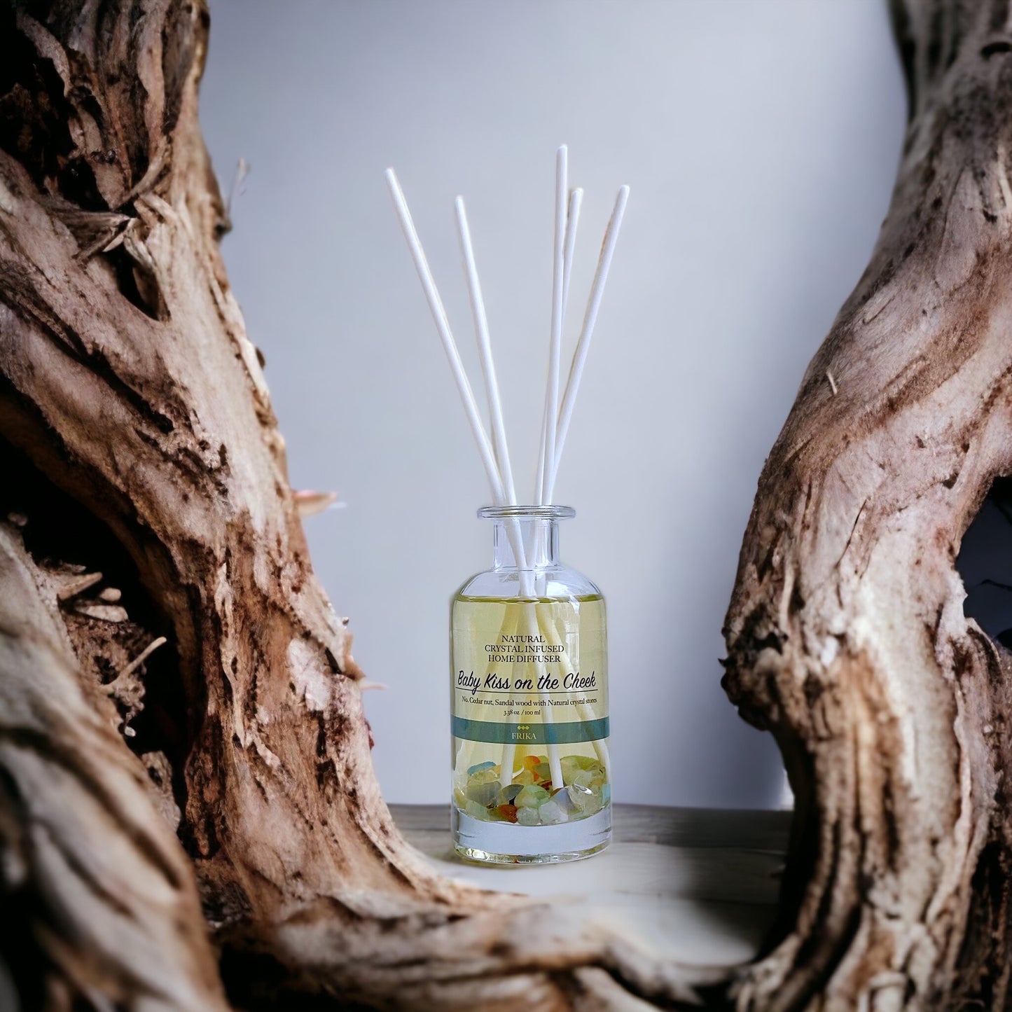 Baby kiss on the CHEEK  Natural crystal infused home diffuser 100ml
