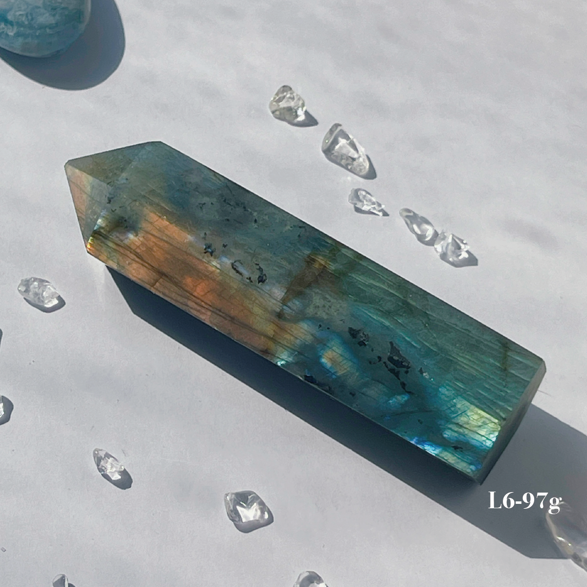 Mozambique Labradorite Point
