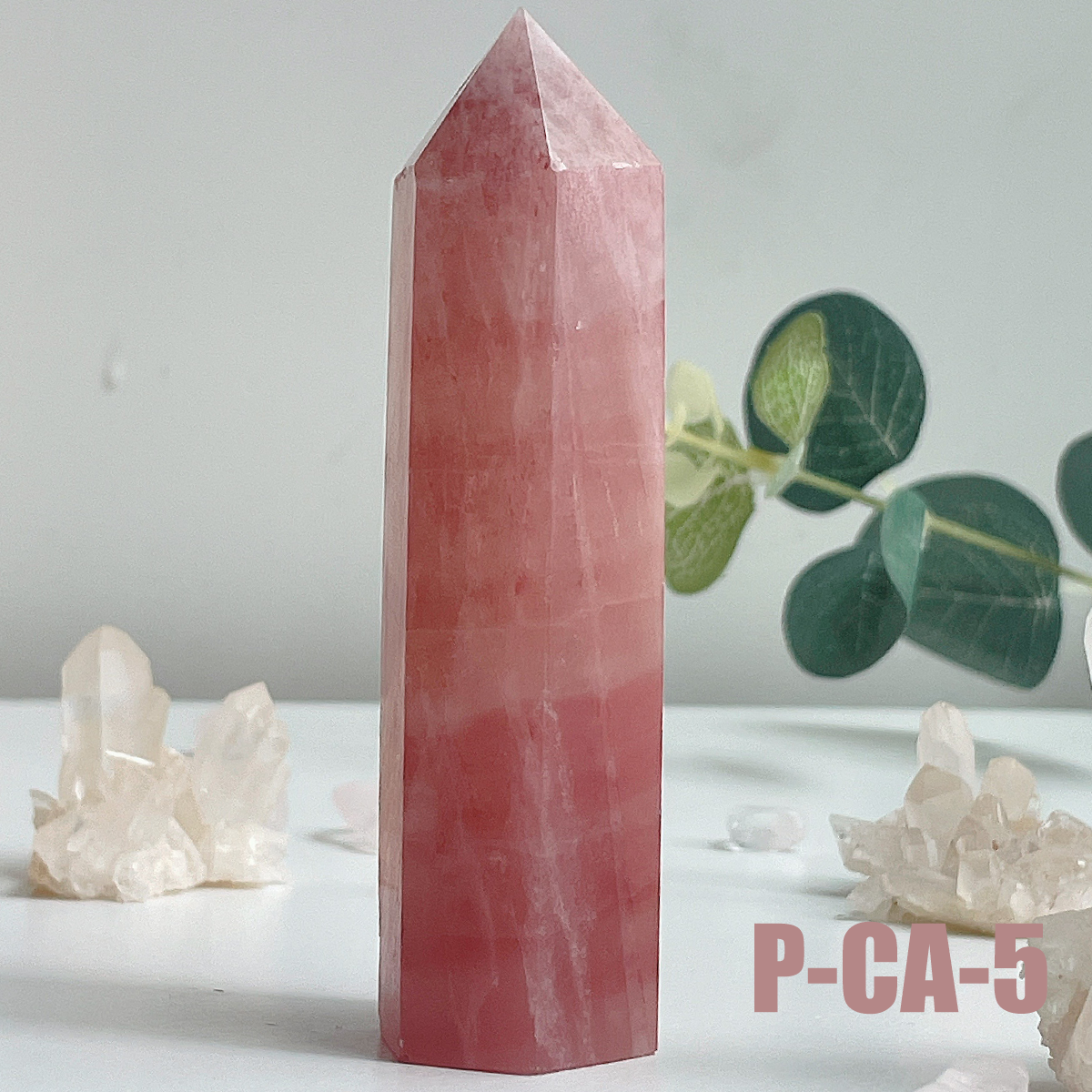 粉紅加勒比海方解石柱– FRIKA Nature Collection