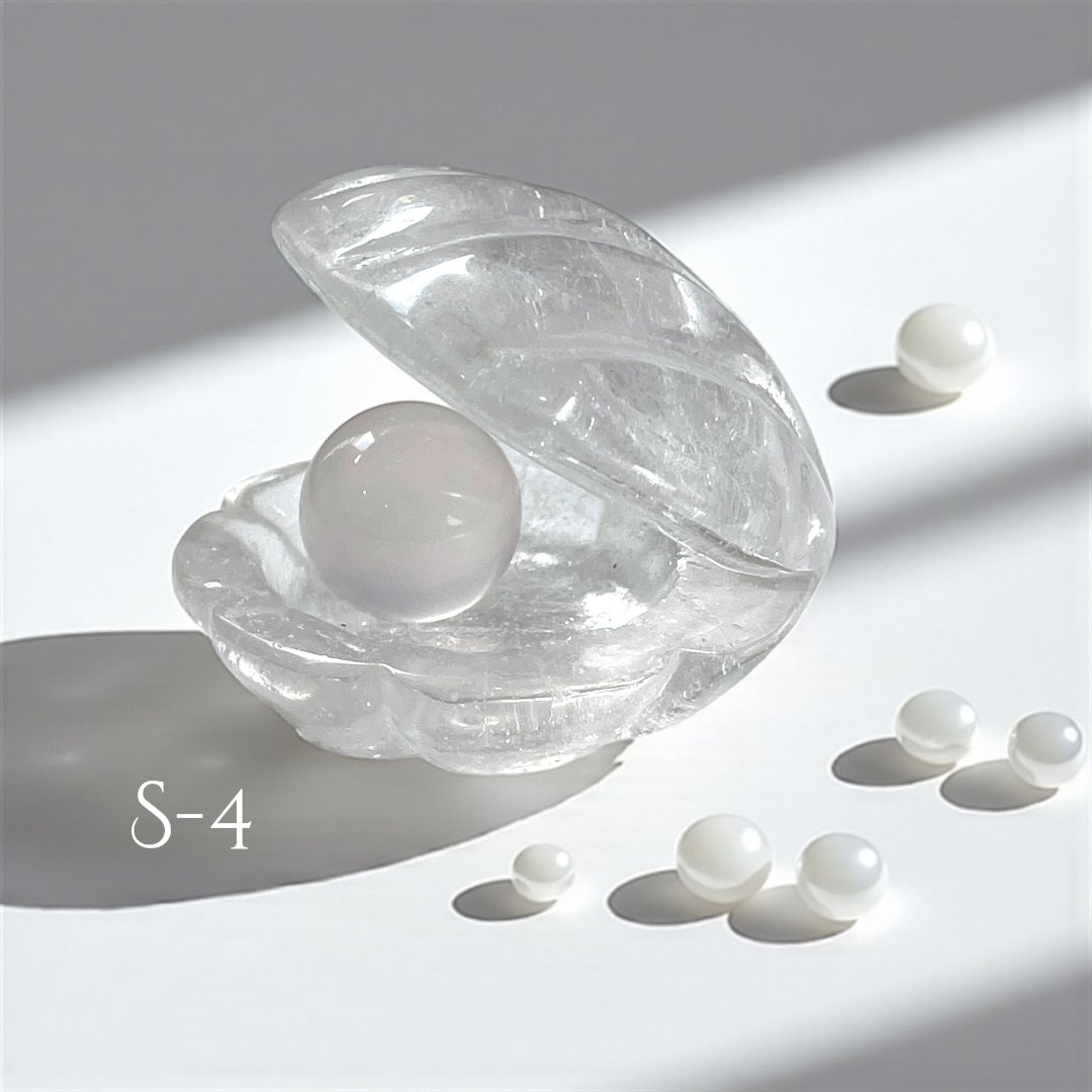 Ocean's Whisper Crystal Shell orament