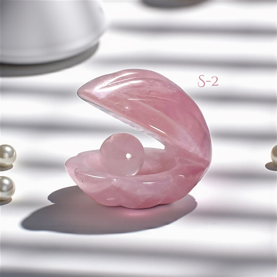 Ocean's Whisper Crystal Shell orament