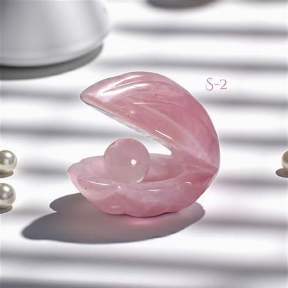 Ocean's Whisper Crystal Shell orament