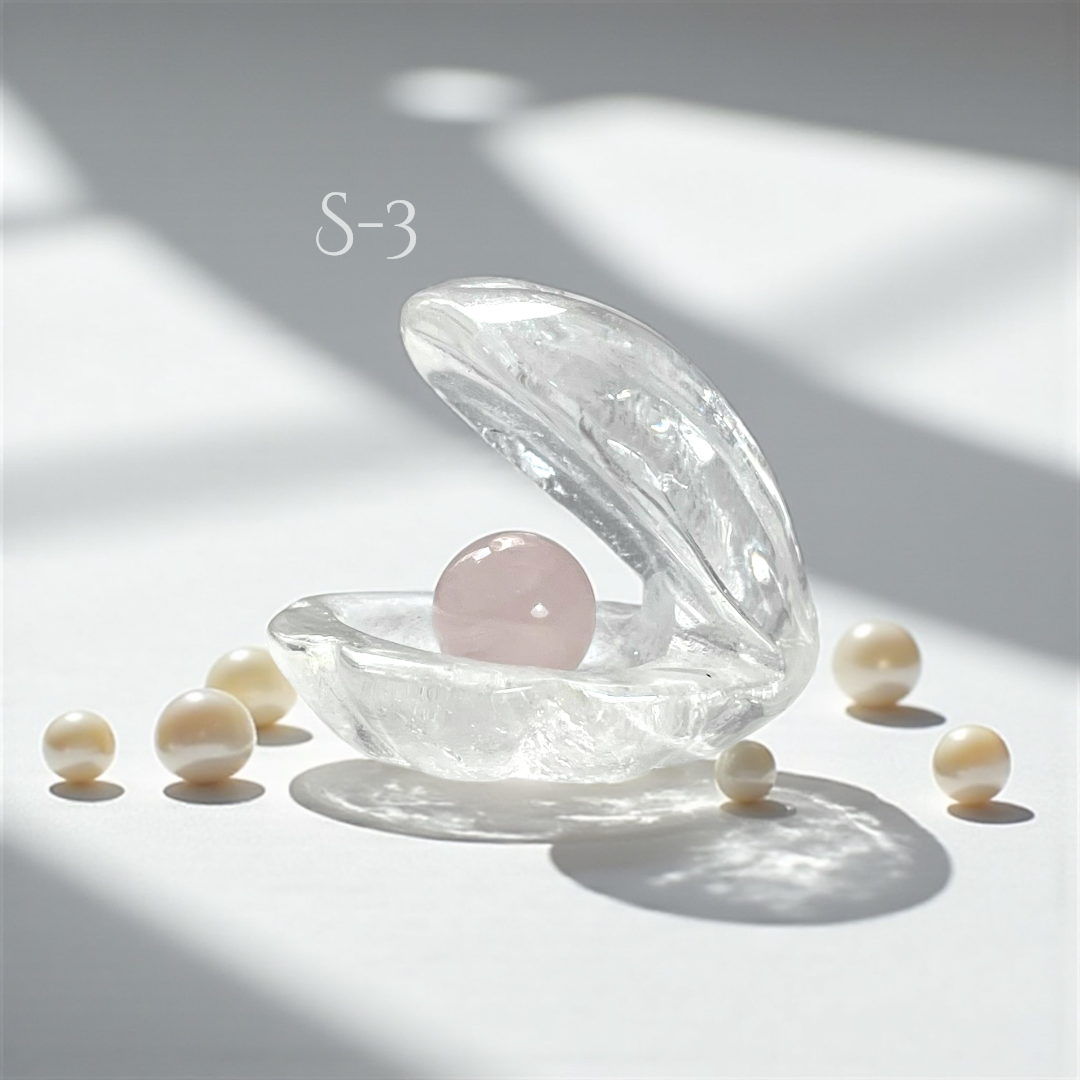 Ocean's Whisper Crystal Shell orament