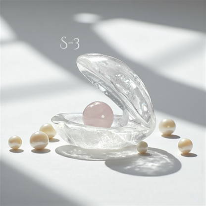 Ocean's Whisper Crystal Shell orament
