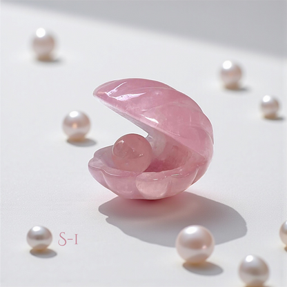 Ocean's Whisper Crystal Shell orament