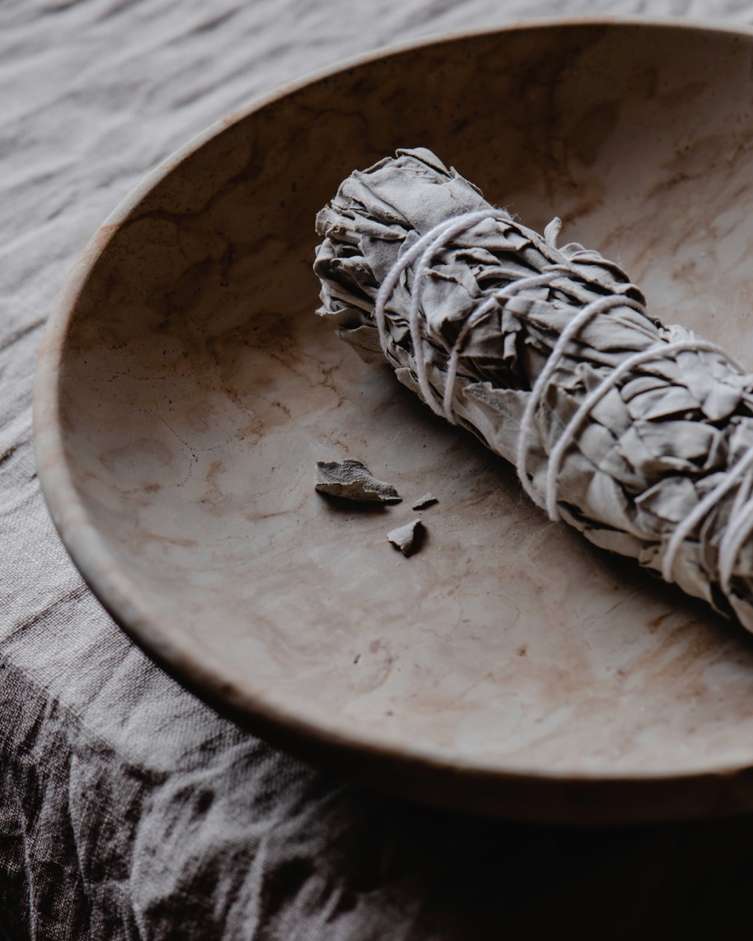 It's all part of the process, White sage and sea salt fragrance essential oil