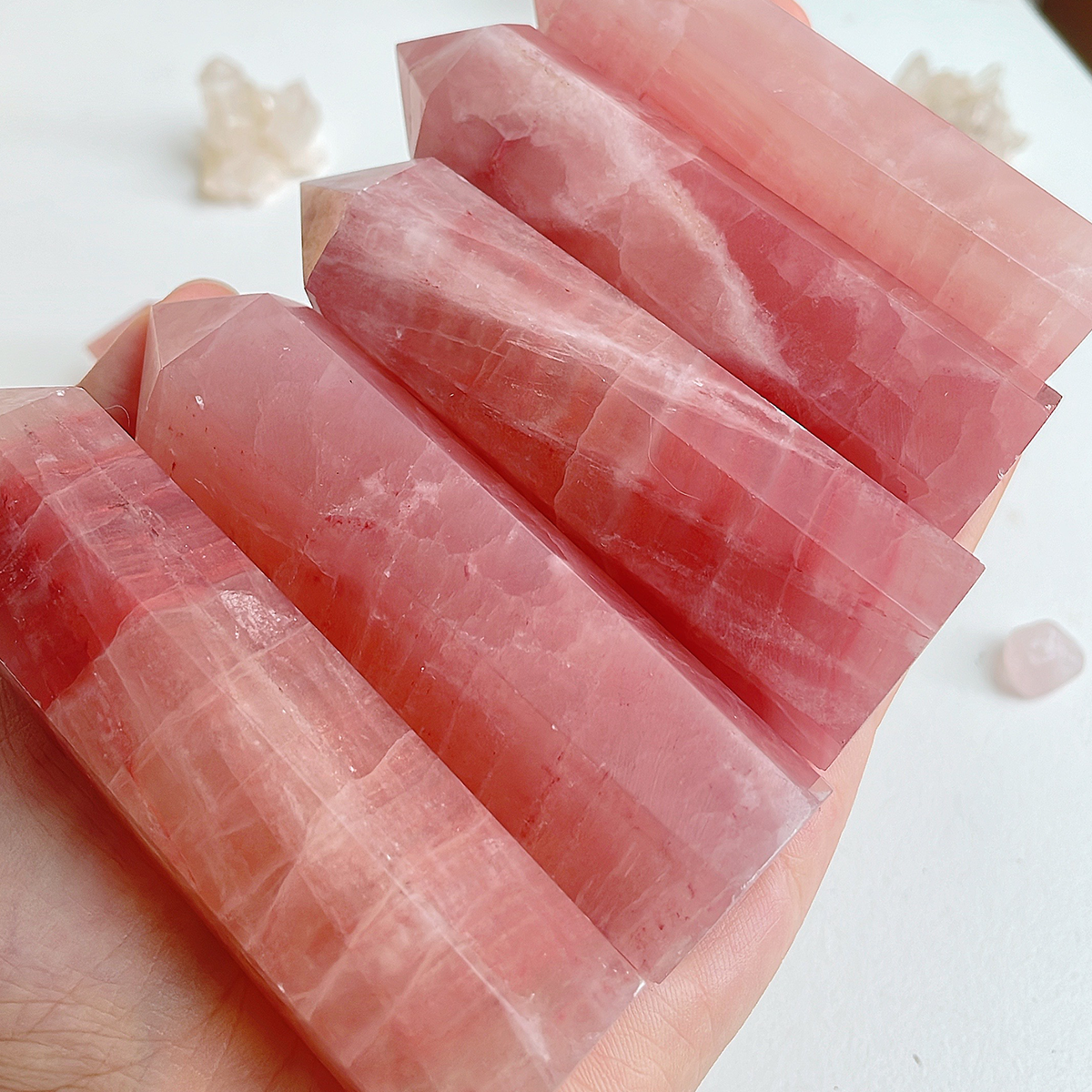 Manganoan Calcite Point
