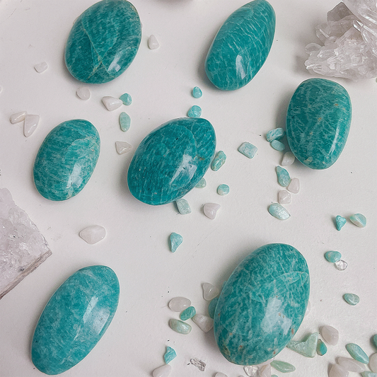 Madagascar Amazonite Palm stone
