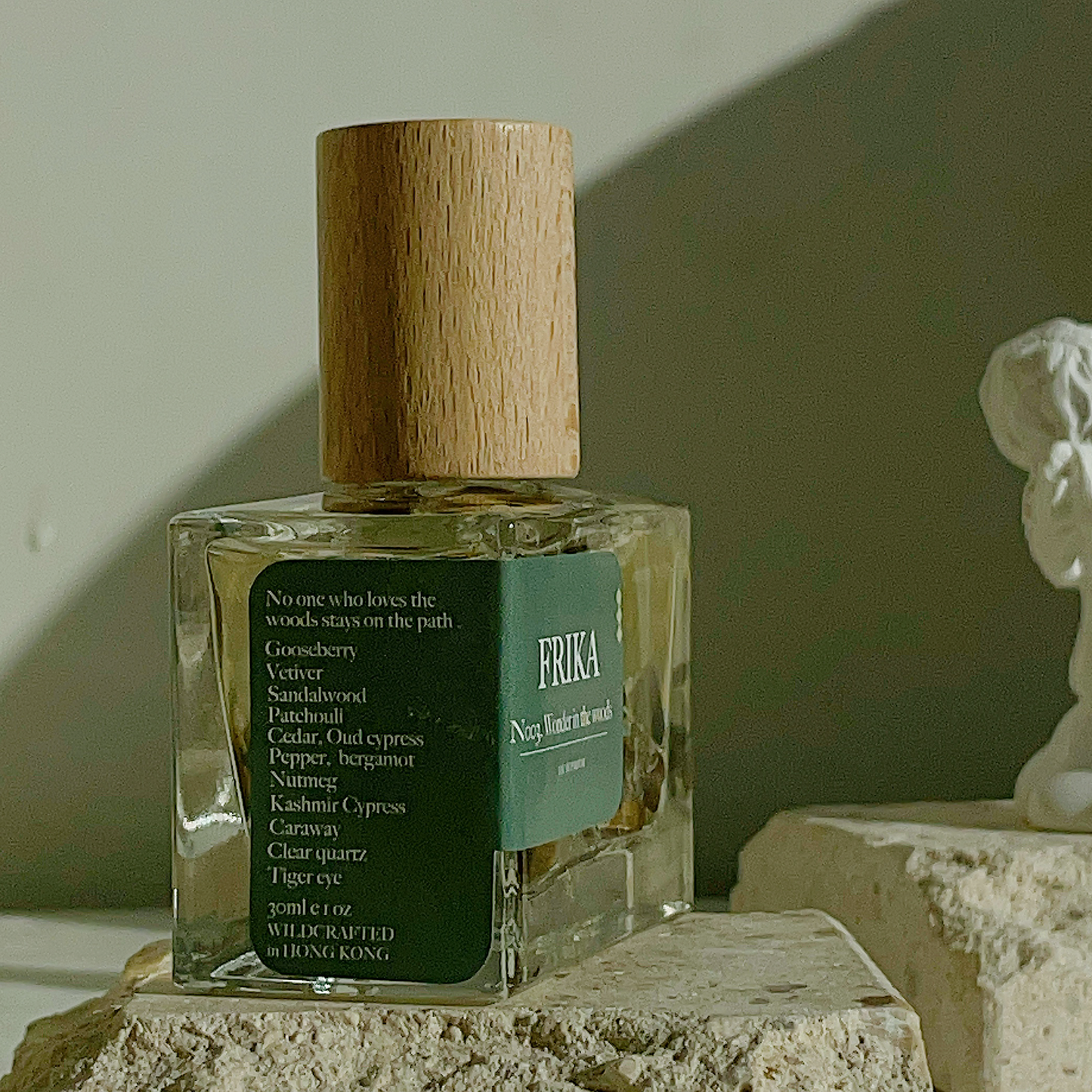 NO.003 Wonder in the woods crystal infused Parfume