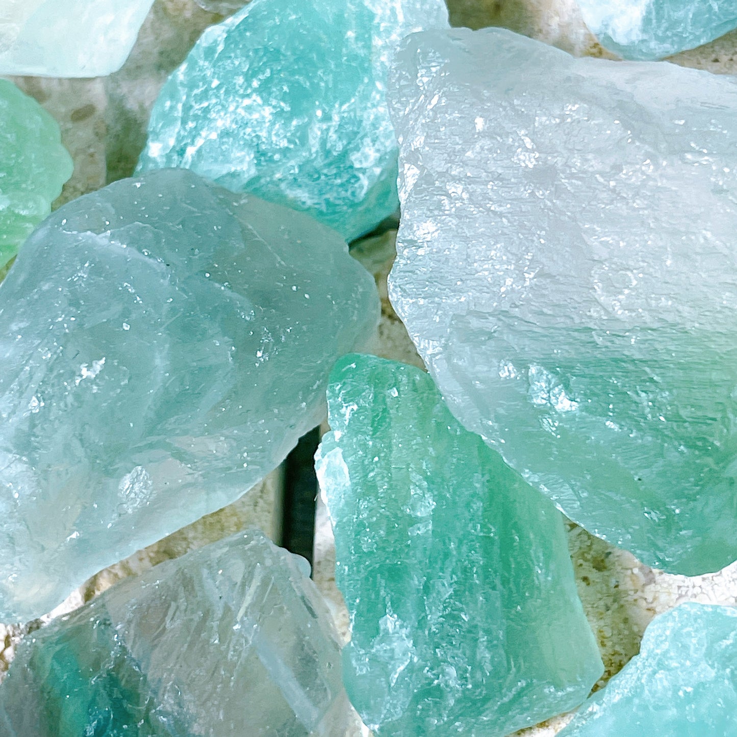 Stable mind set - Green Fluorite Stone Jar