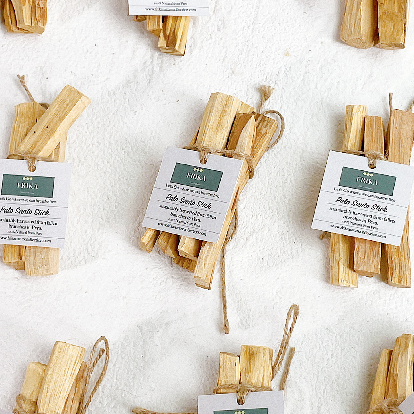 Sustainable Palo santo stick 永續經營秘魯聖木 5/pc